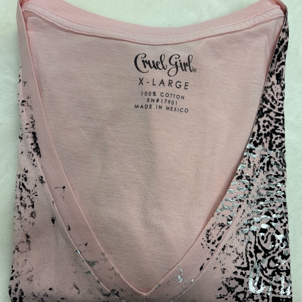 Women's Cruel Girl V-Neck, Short-Sleeved T-Shirt